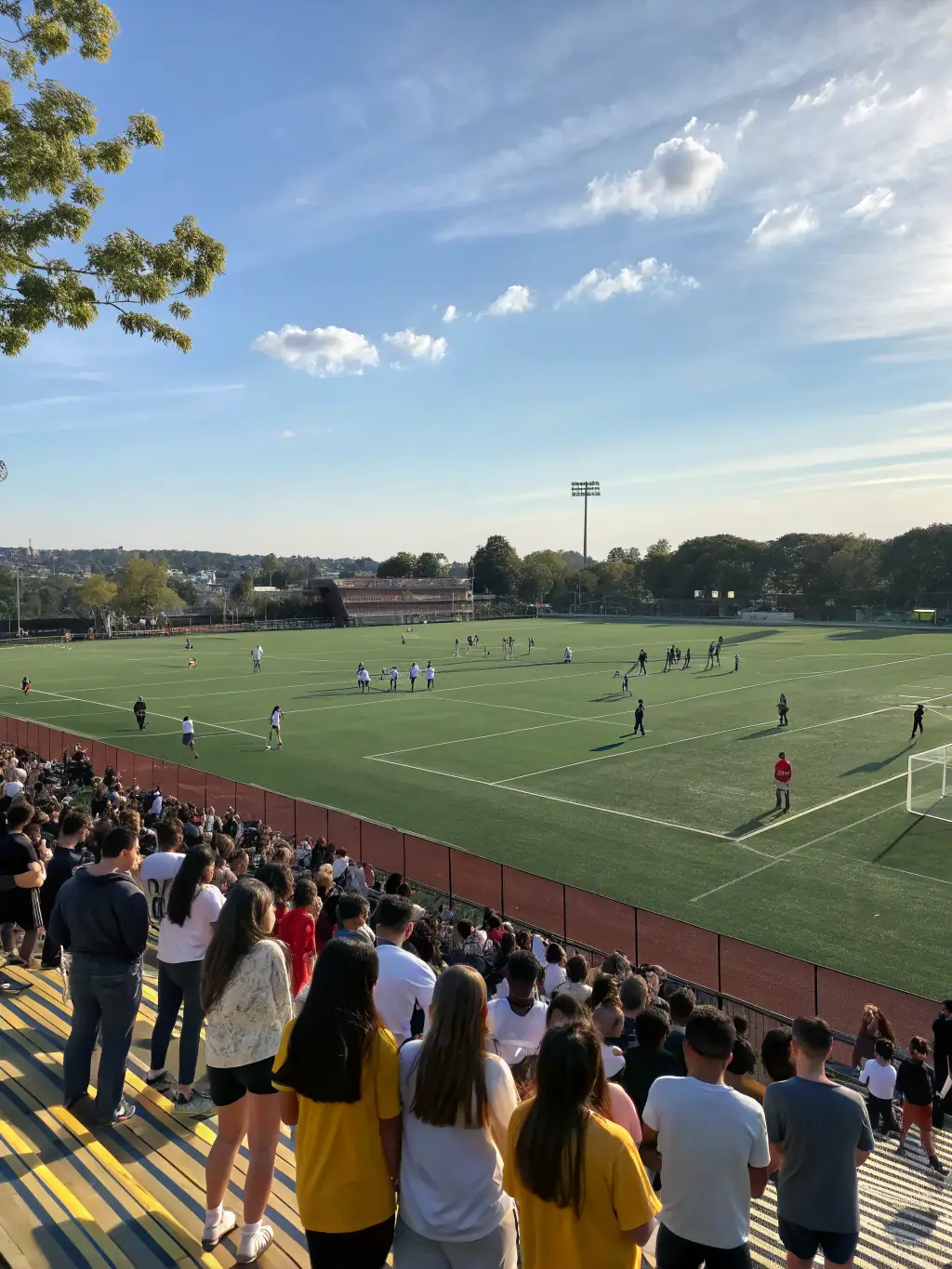 A group of students celebrating a victory in a school sports competition, highlighting the competitive spirit and success achieved through ASSOCIATION SPORTIVE DU LYCEE JEAN GUEHENNO.